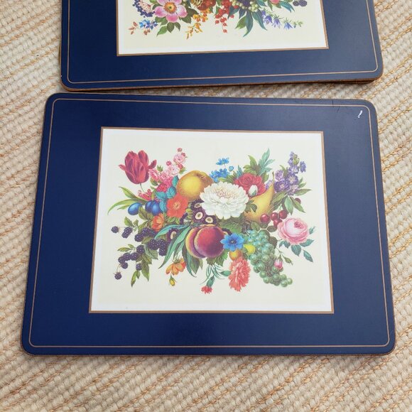 Pimpernel vintage floral placemats - set of 4 - Picture 4 of 9